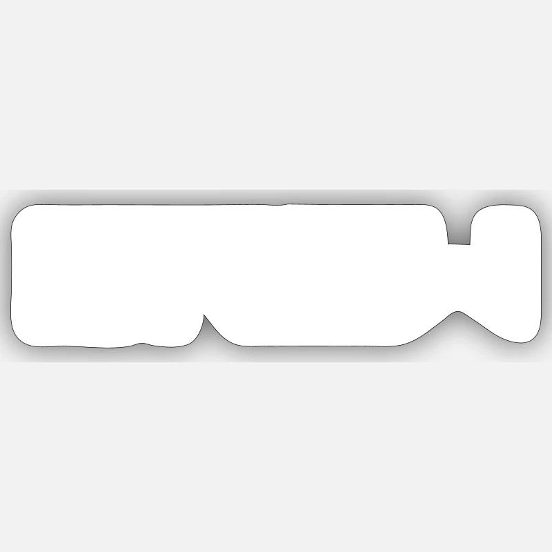 CREW Design Teamplayer - Sticker Größe S (10 x 10 cm) - Mattweiß