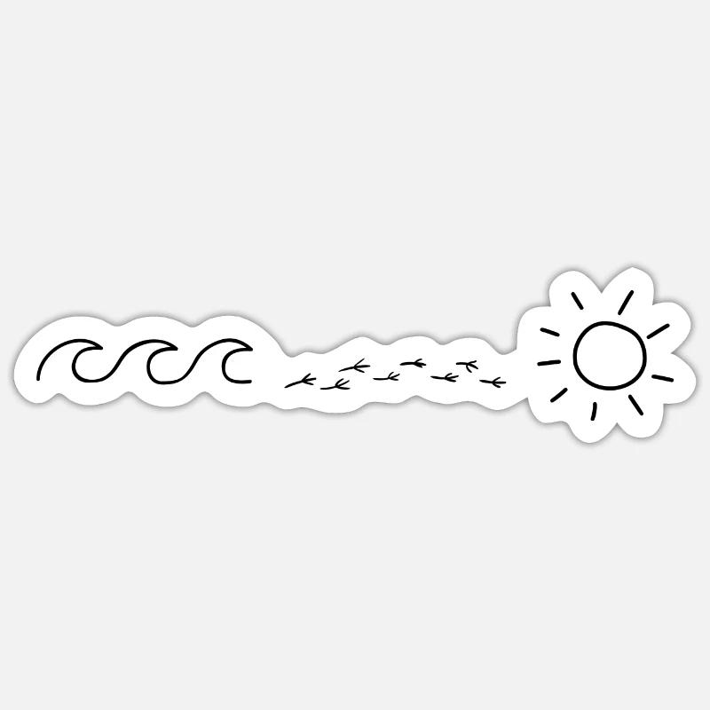 Sticker taille S (10 x 10 cm) - 