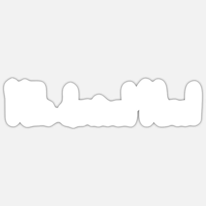 Mlle devient mme - Sticker taille S (10 x 10 cm) - blanc mat