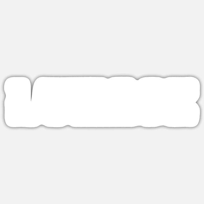 Nom - Lukasz - Sticker taille S (10 x 10 cm) - blanc mat