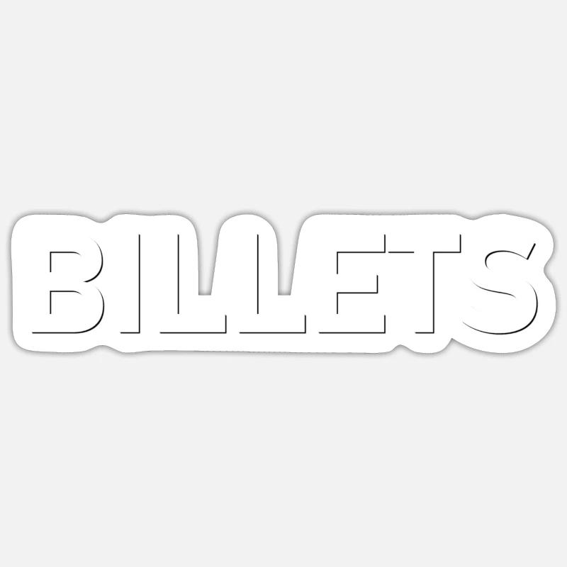 BILLETTE Sticker Größe S (10 x 10 cm)