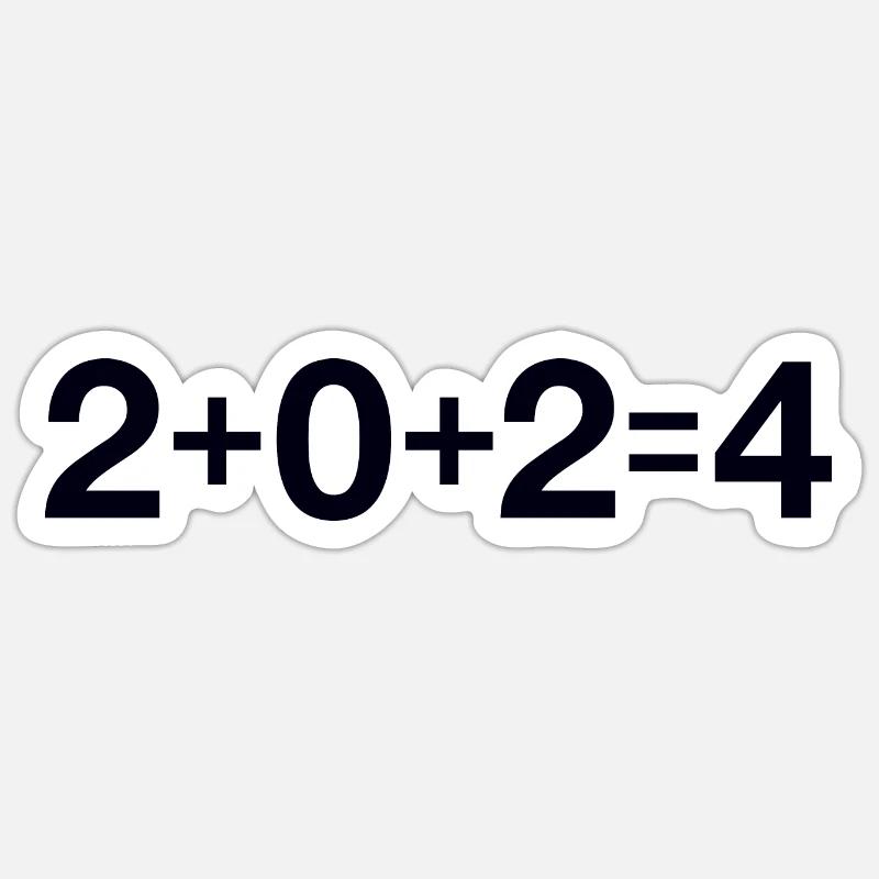 2024 Sticker taille S (10 x 10 cm)