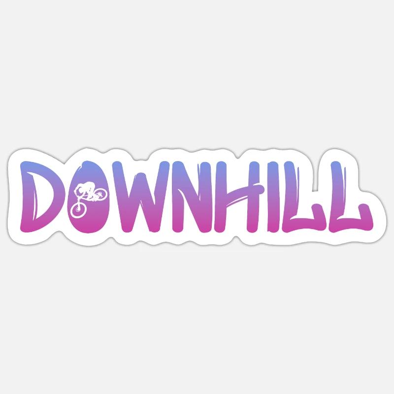 Downhill Sticker Größe S (10 x 10 cm)