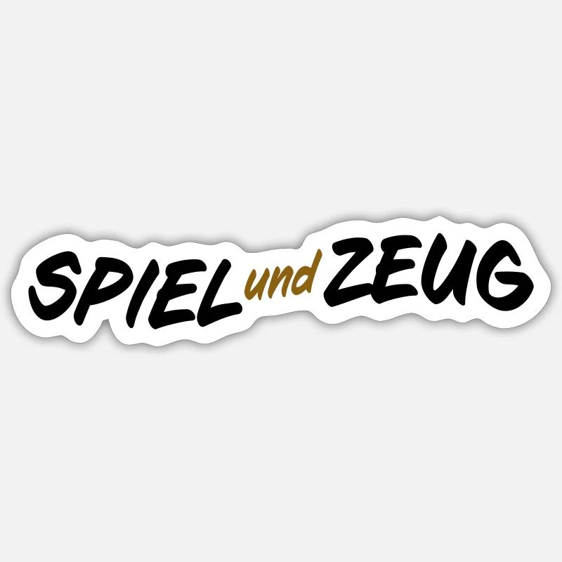 Games and Stuff - Sticker size S (10 x 10 cm) - white matte