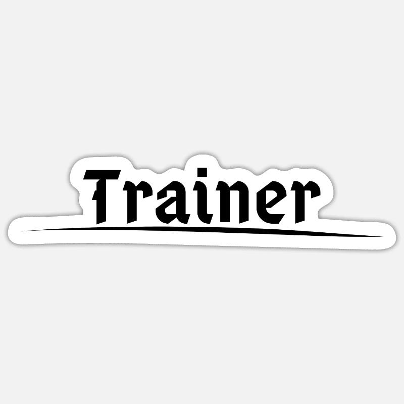 Trainer Sticker Größe S (10 x 10 cm)