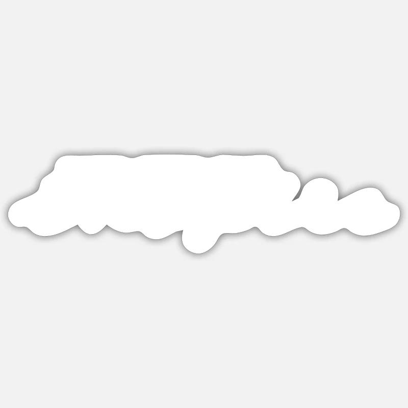 Dream Create Share Inspire - Sticker size S (10 x 10 cm) - white matte