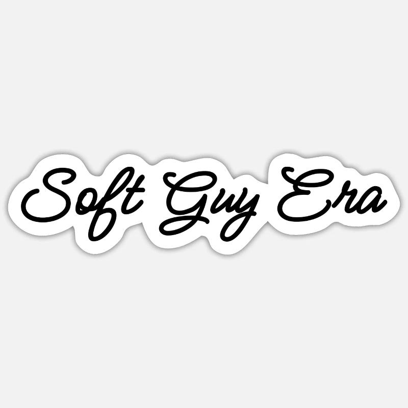 Soft Guy Era Drizzle Drizzle Slay King :)) Sticker size S (10 x 10 cm)