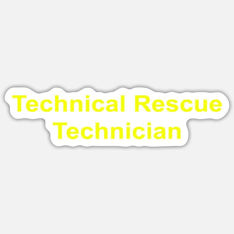 Technical Rescue Technician Sticker size S (10 x 10 cm)