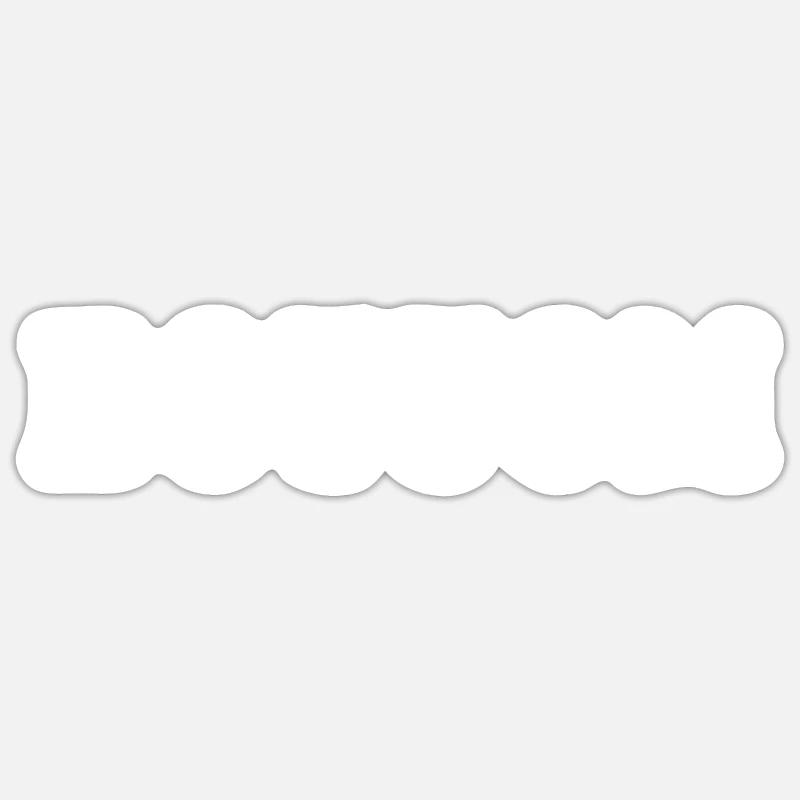 Bottom - Sticker size S (10 x 10 cm) - white matte