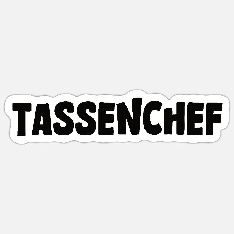 Machine à café - Sticker taille S (10 x 10 cm) - blanc mat