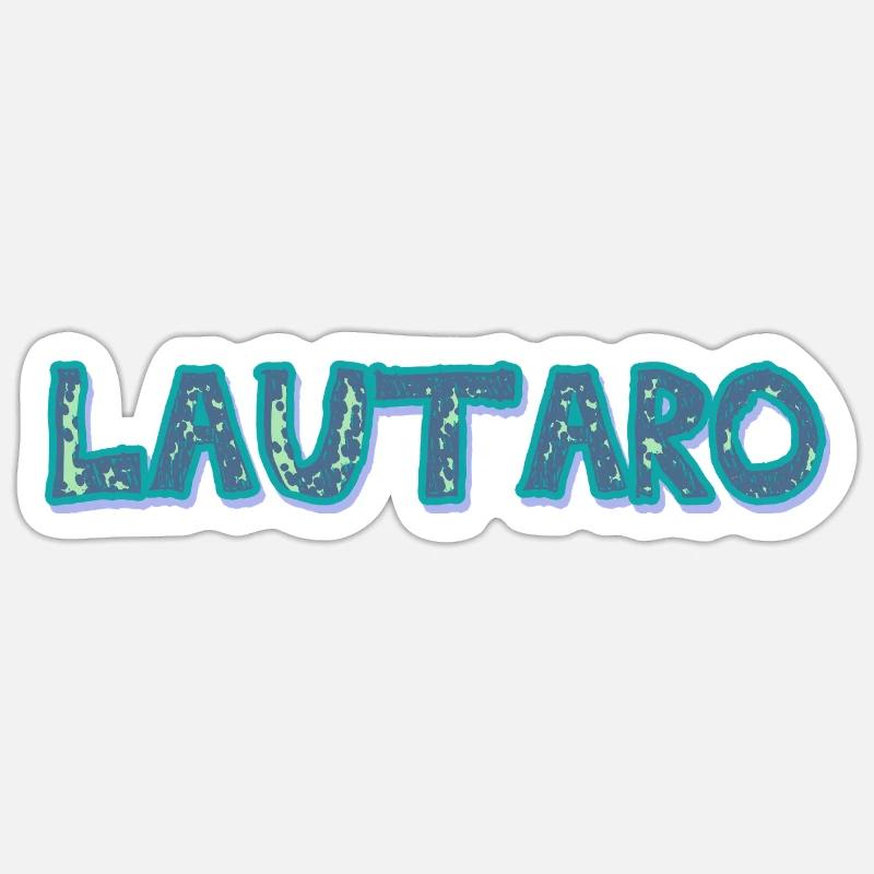 Gift for Lautaro - Sticker size S (10 x 10 cm) - white matte
