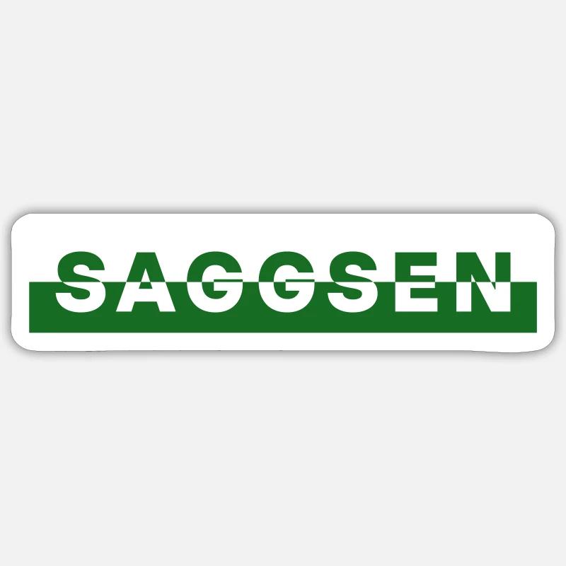 Saggsen / Saxony Sticker size S (10 x 10 cm)