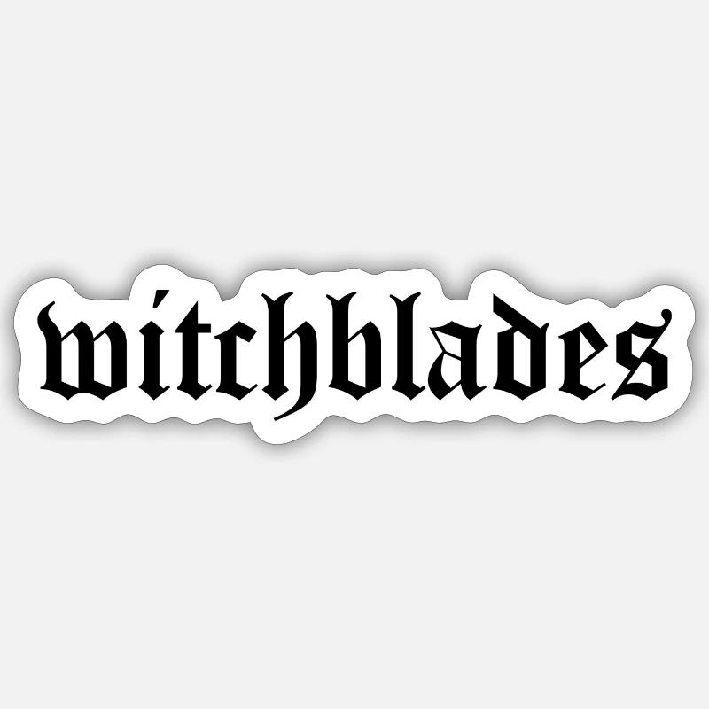 Witchblades2 - Sticker size S (10 x 10 cm) - white matte