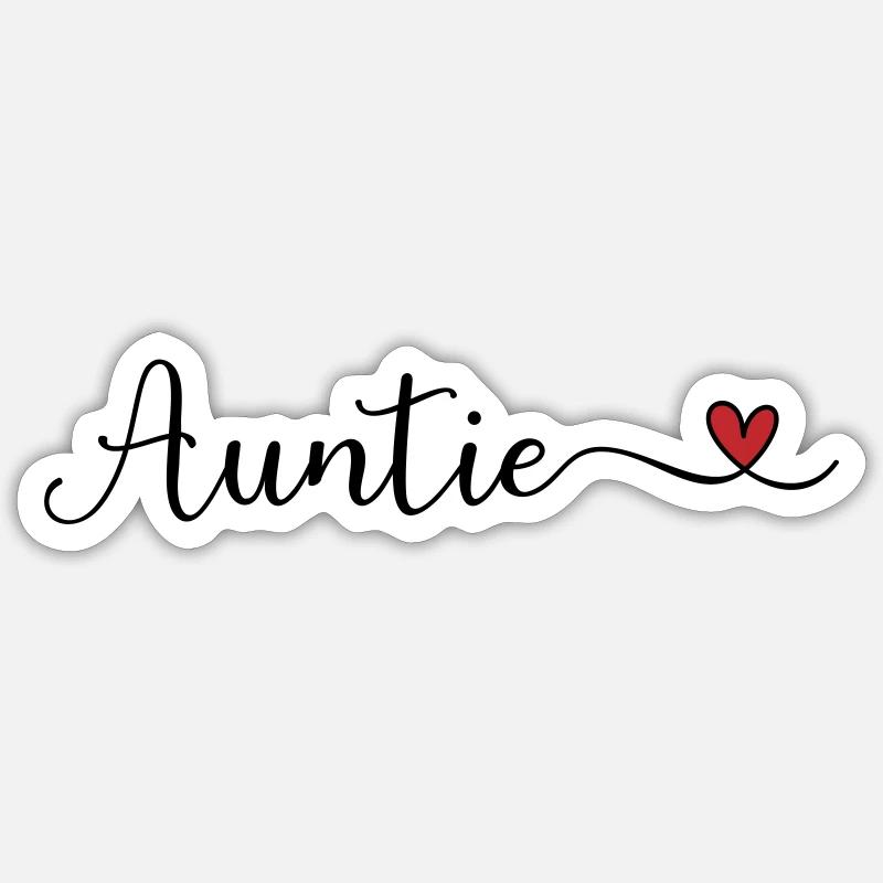 Zietta - Sticker formato S (10 x 10 cm) - bianco opaco