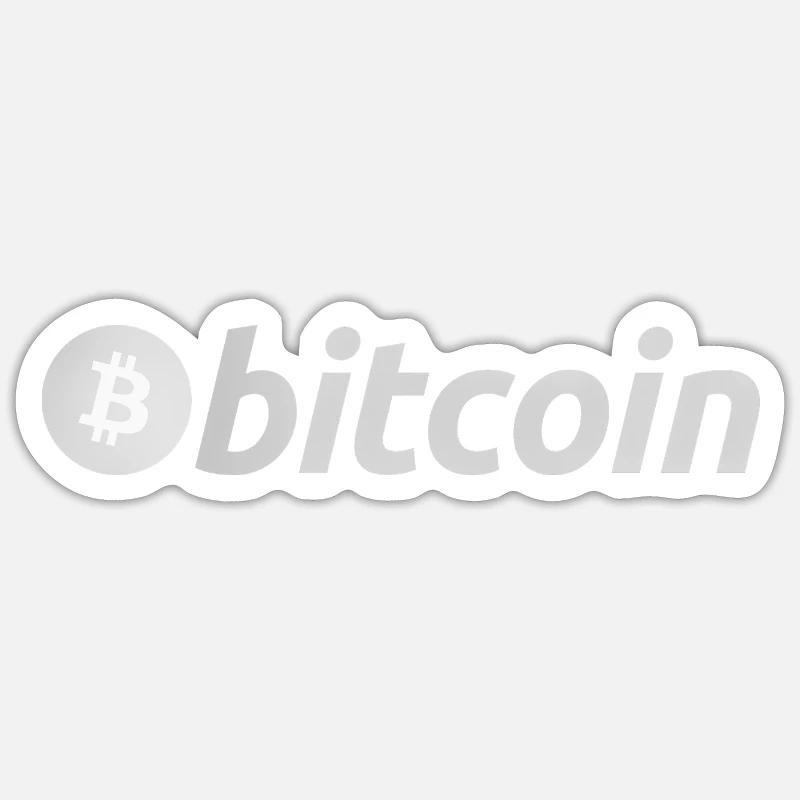 HODL - Sticker taille S (10 x 10 cm) - blanc mat