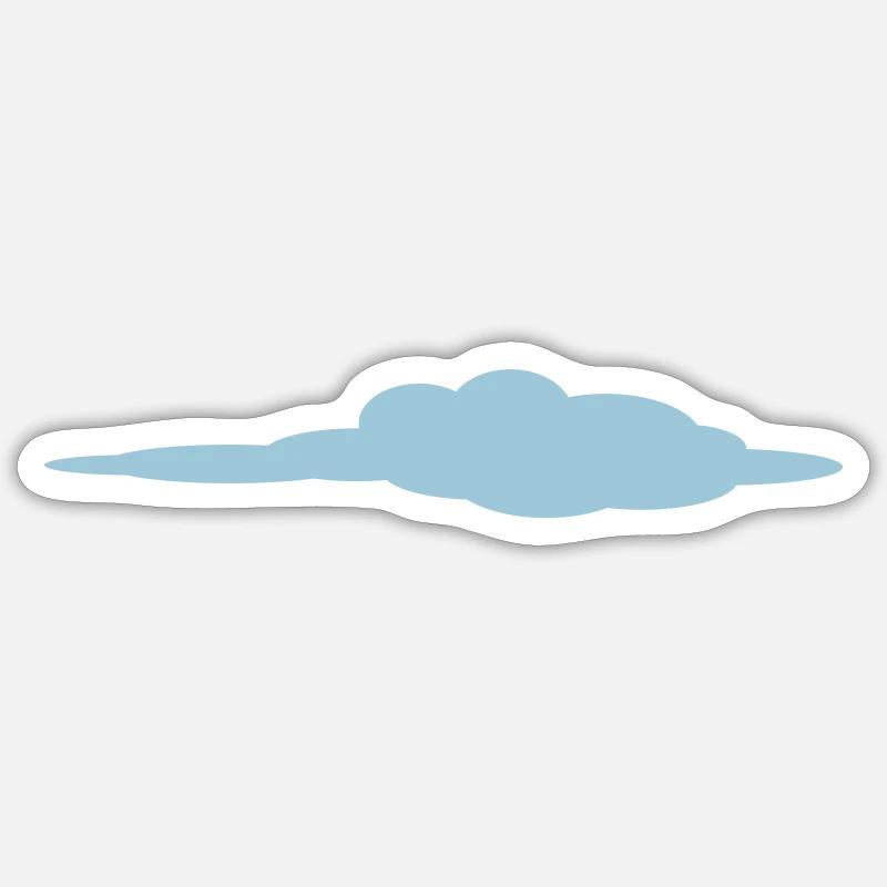 Cloud Sticker size S (10 x 10 cm)