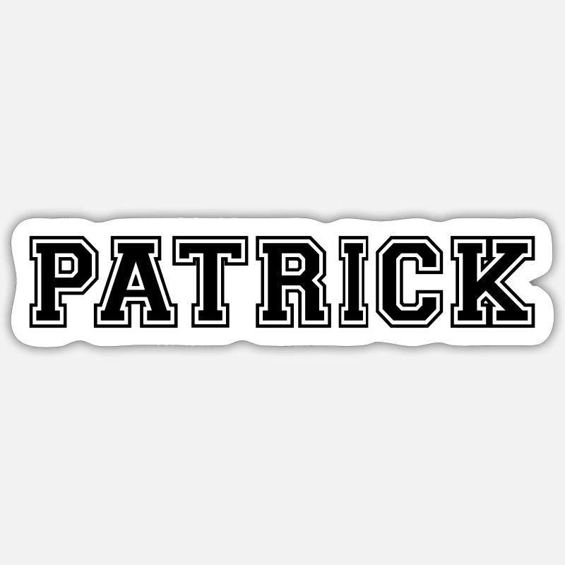 patrick Sticker taille S (10 x 10 cm)