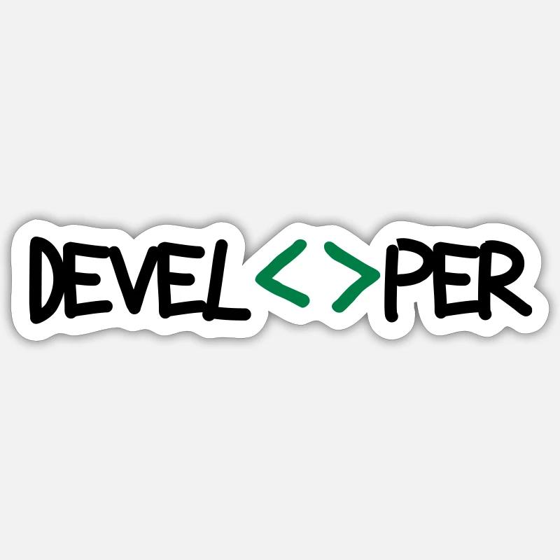 [ Developper ] Sticker taille S (10 x 10 cm)