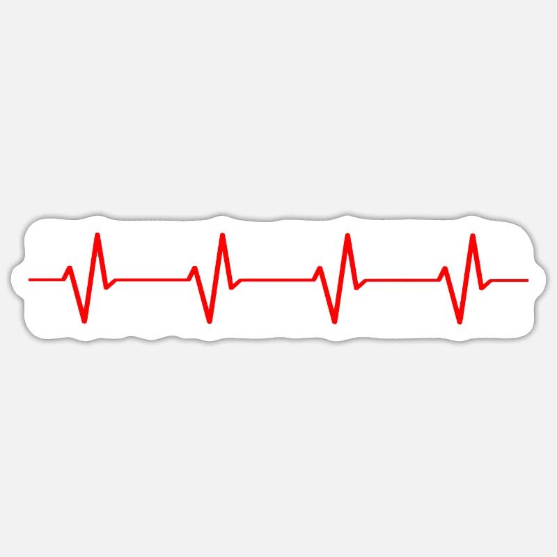 Pompiers - Sticker taille S (10 x 10 cm) - blanc mat