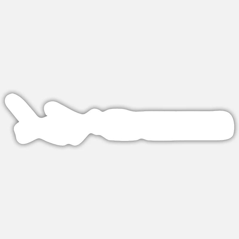 chromosome man glider glider orginal Sticker size S (10 x 10 cm)