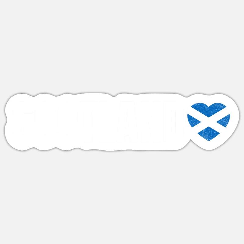 Ecosse Sticker taille S (10 x 10 cm)