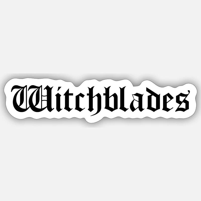 Witchblades - Sticker Größe S (10 x 10 cm) - Mattweiß
