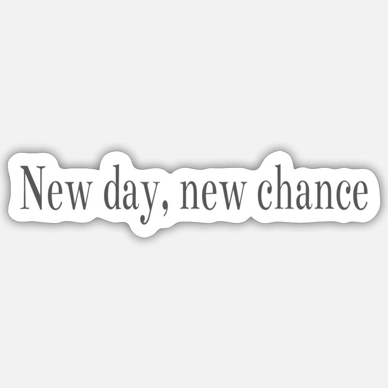 Motivation - Sticker Größe S (10 x 10 cm) - Mattweiß