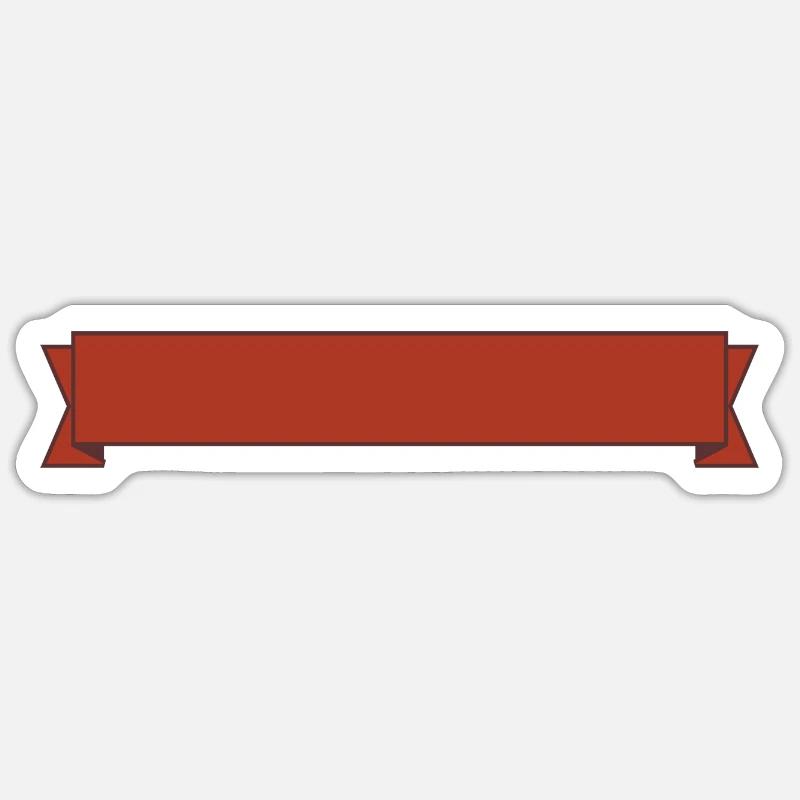 Banner Sticker Größe S (10 x 10 cm)