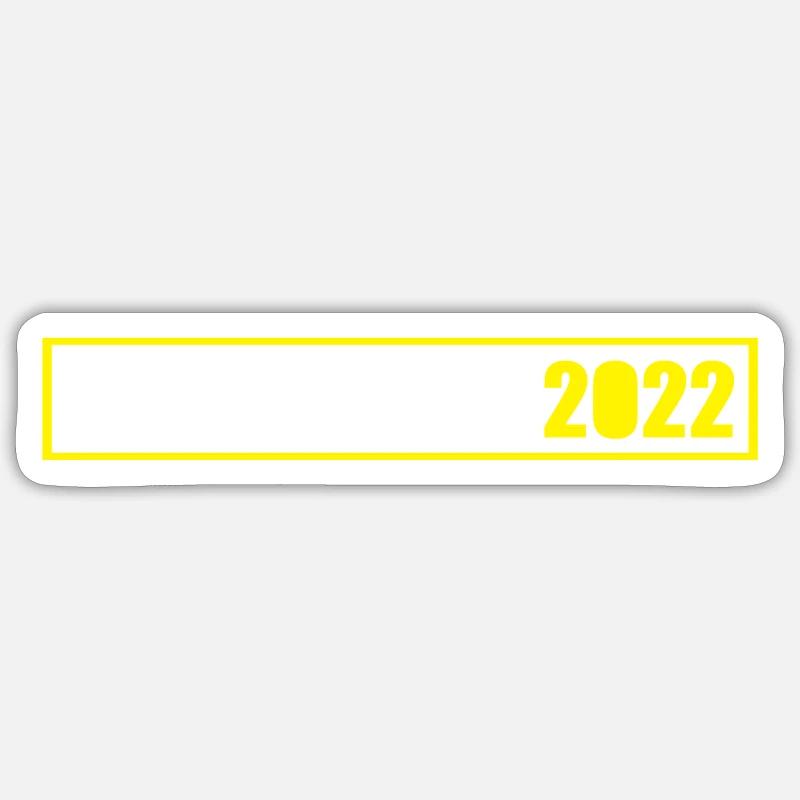 Majorque 2022 - Sticker taille S (10 x 10 cm) - blanc mat