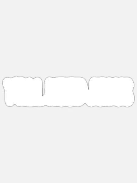 Ihr alle braucht Jesus-Zitat - Sticker Größe S (10 x 10 cm) - Mattweiß