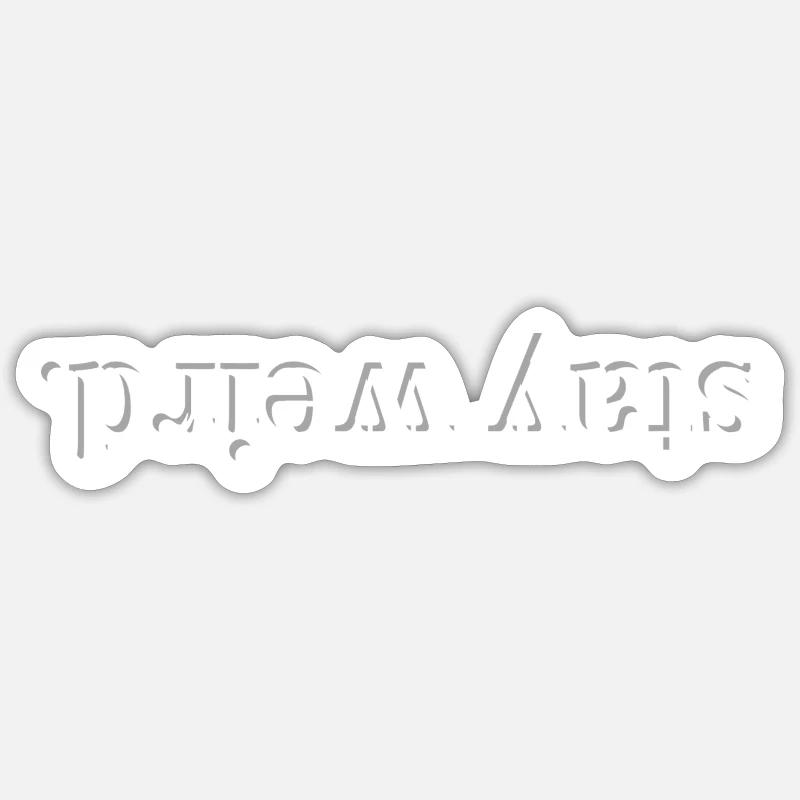 Restez bizarre 2 Sticker taille S (10 x 10 cm)