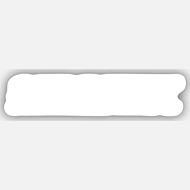 STRIKEFIT BLACK/WHITE - Sticker Größe S (10 x 10 cm) - Mattweiß