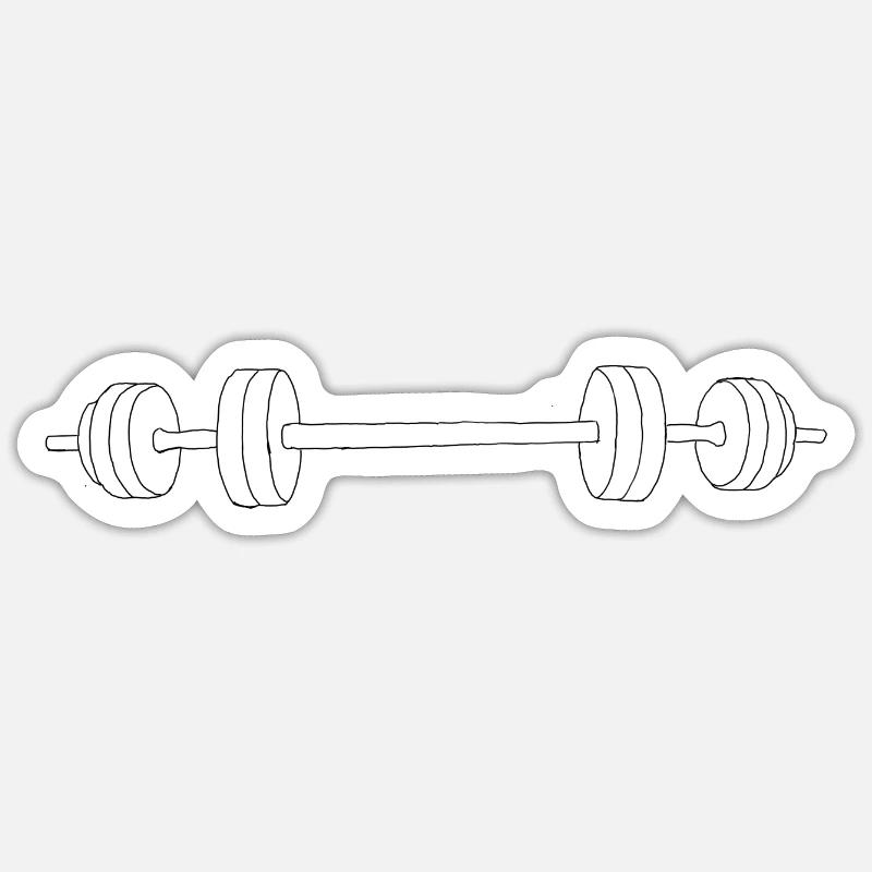 Design2 - Sticker size S (10 x 10 cm) - white matte
