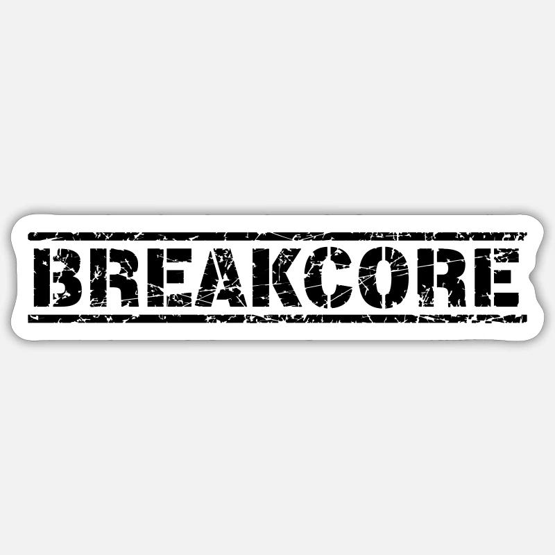 Percée - Sticker taille S (10 x 10 cm) - blanc mat