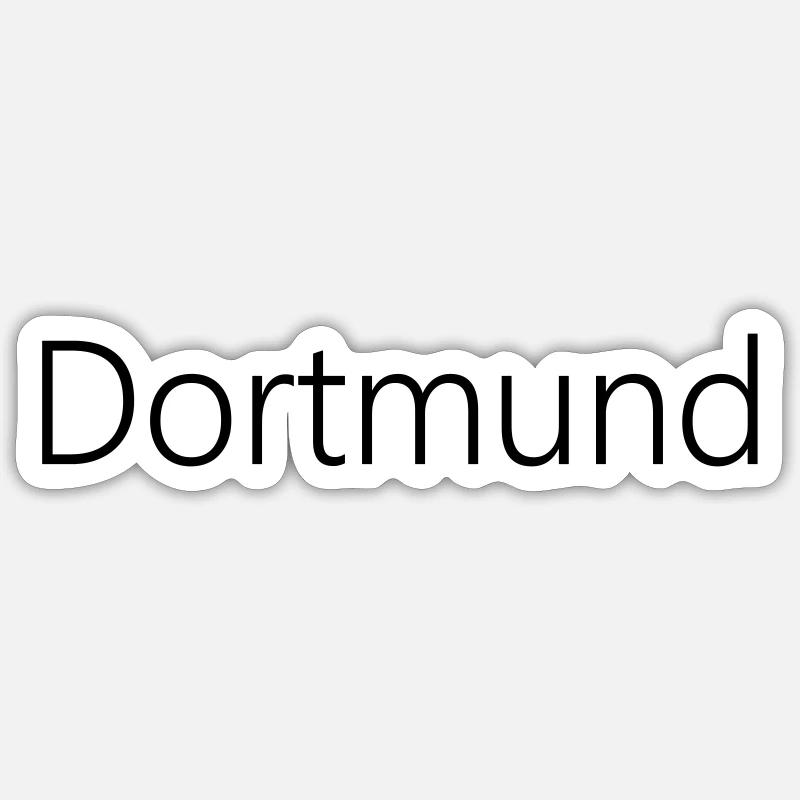 Dortmund Sticker Größe S (10 x 10 cm)