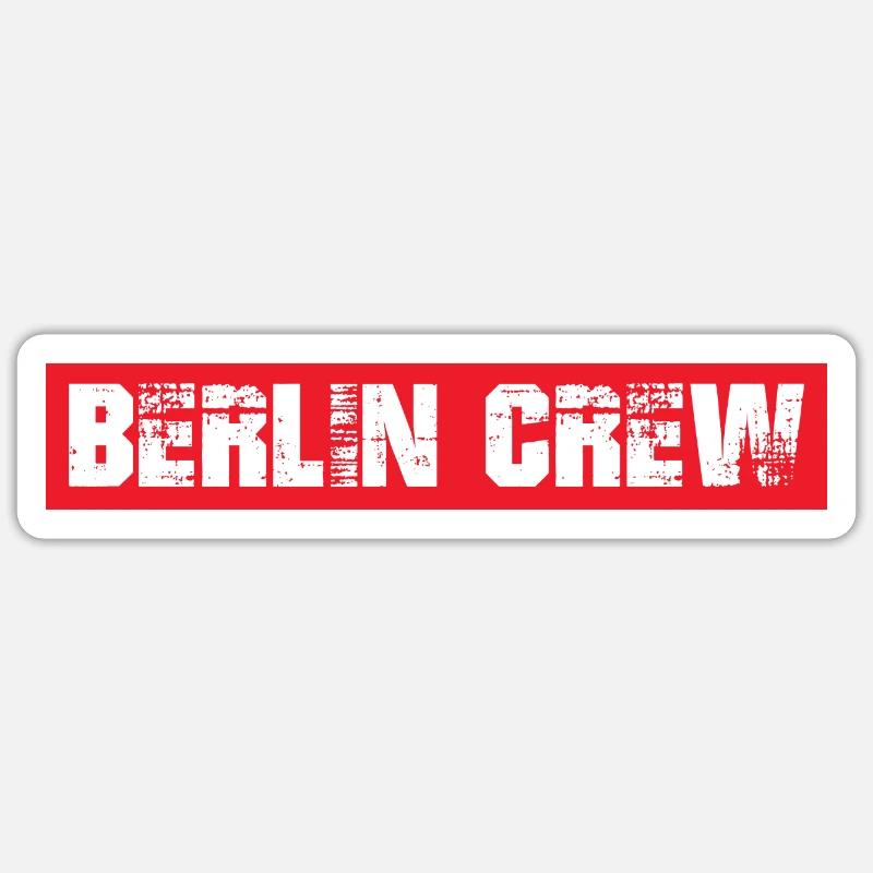 Équipage de Berlin Sticker taille S (10 x 10 cm)
