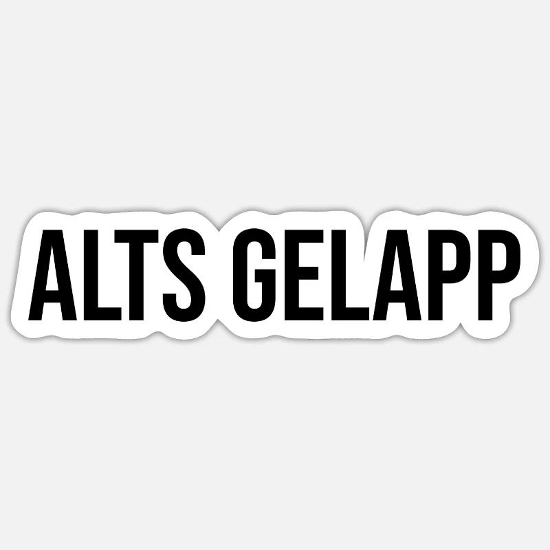 Sticker Größe S (10 x 10 cm) - 