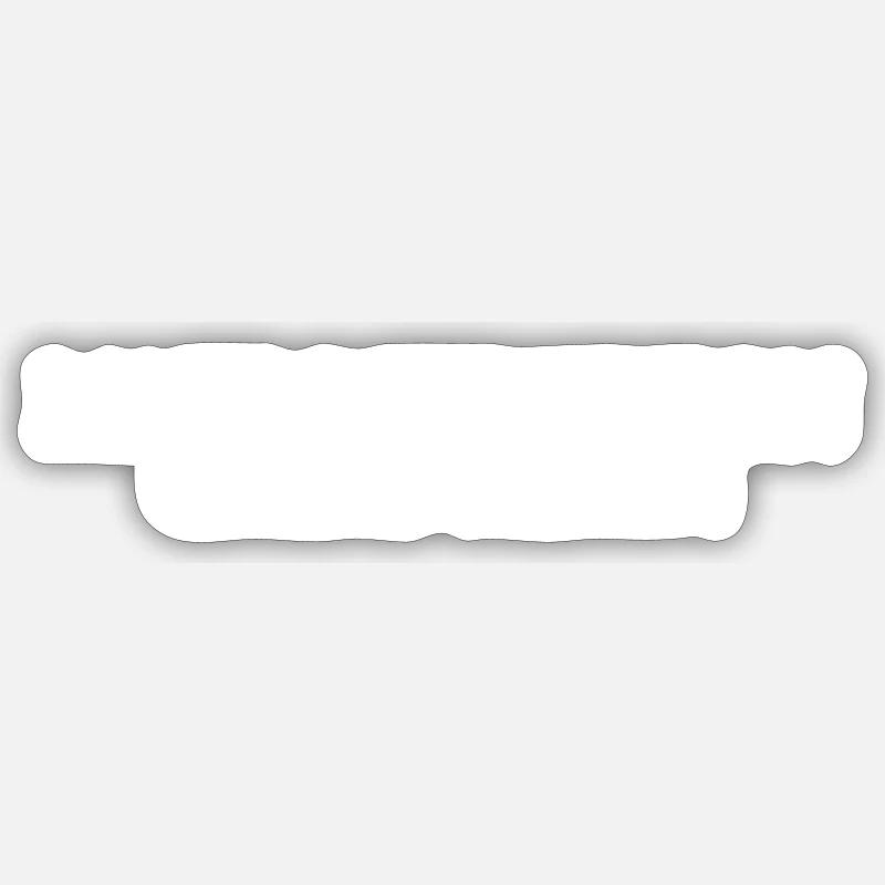 Make Depression Great Again - Sticker size S (10 x 10 cm) - white matte