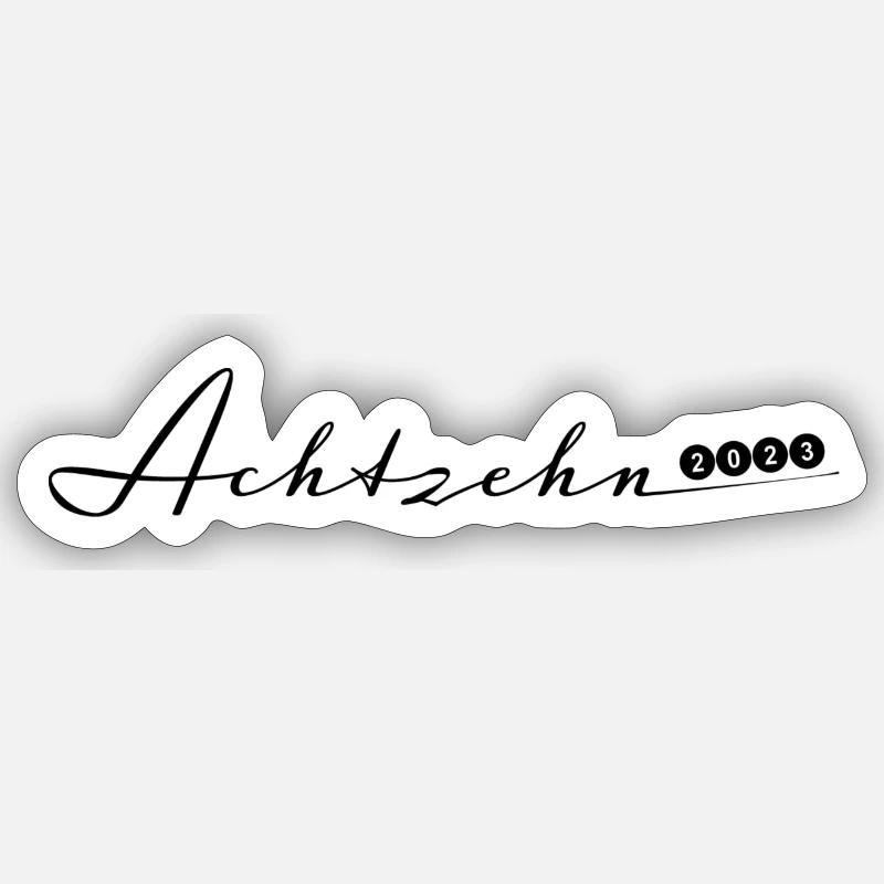 Sticker Größe S (10 x 10 cm) - 