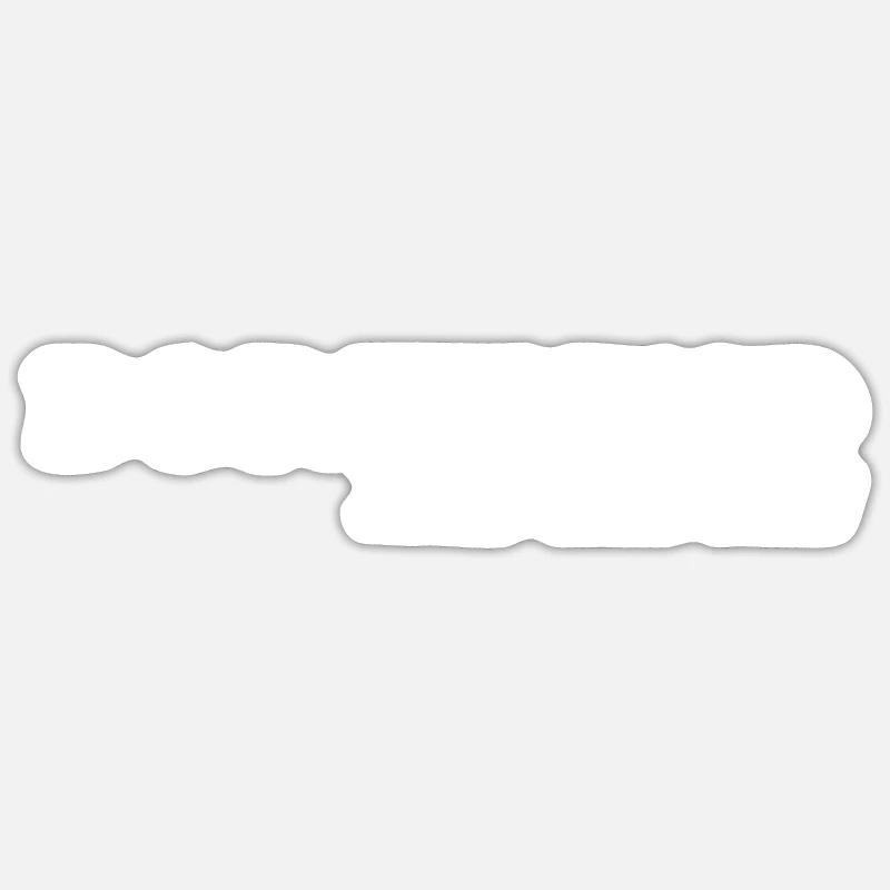 Dorfkind - Sticker Größe S (10 x 10 cm) - Mattweiß