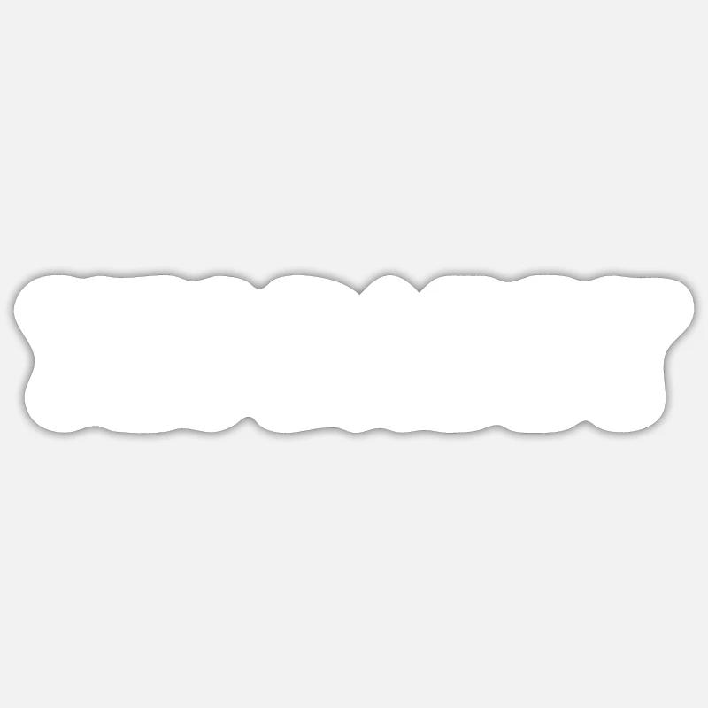 Yes daddy - Sticker size S (10 x 10 cm) - white matte