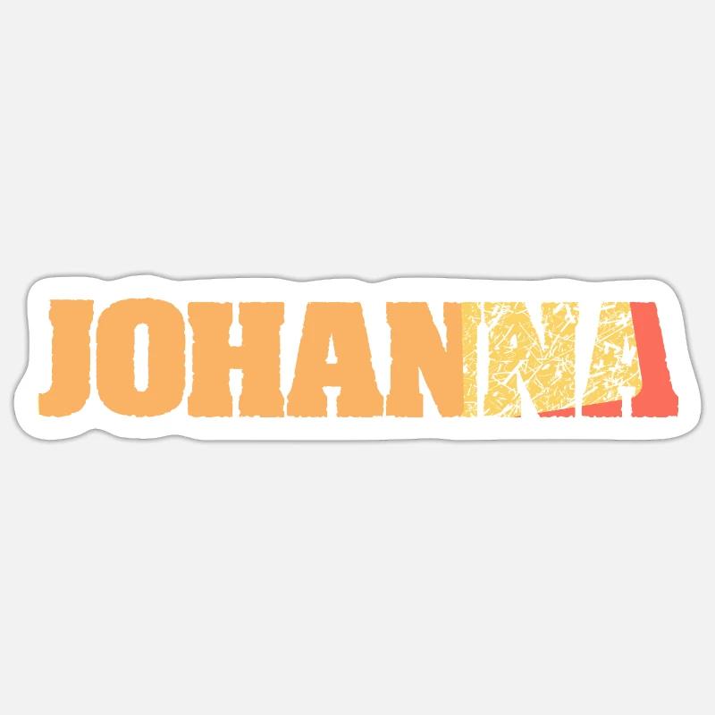 Name Name - Sticker Größe S (10 x 10 cm) - Mattweiß