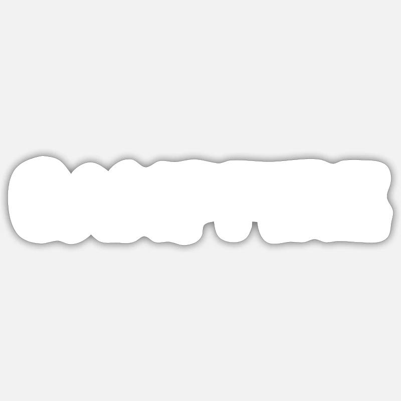 CampFire - Sticker size S (10 x 10 cm) - white matte