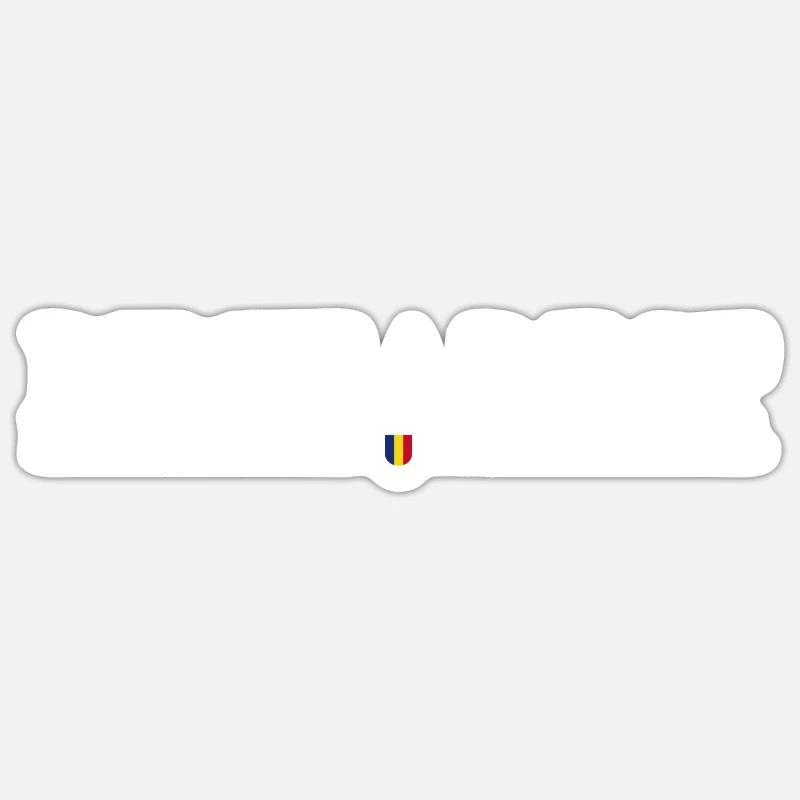 Bucarest : élégance, histoire, style urbain Sticker taille S (10 x 10 cm)