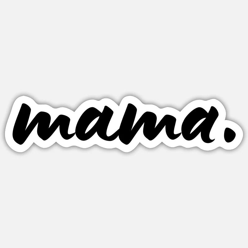 breast - Sticker size S (10 x 10 cm) - white matte