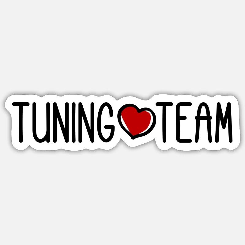 Équipe de tuning Sticker taille S (10 x 10 cm)