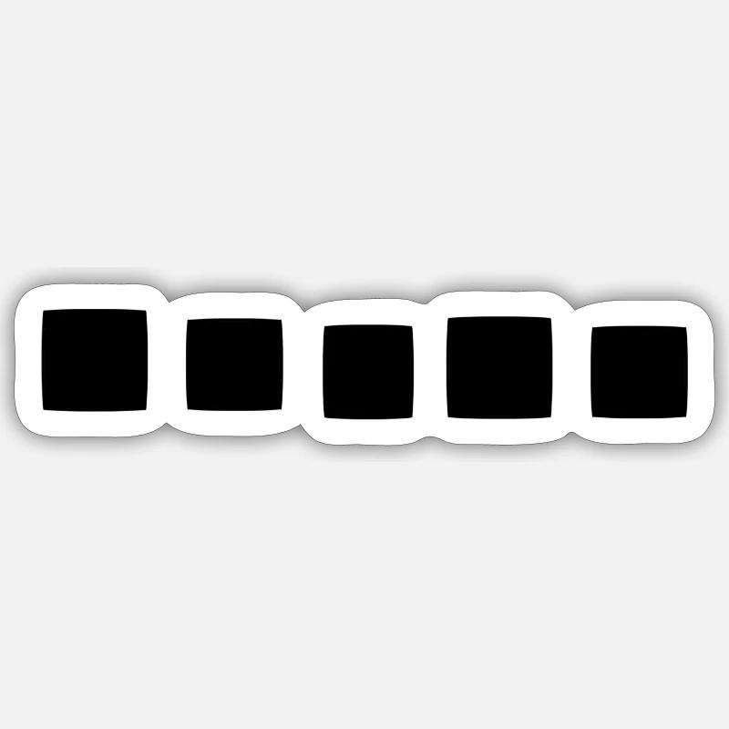 Sticker taille S (10 x 10 cm) - 