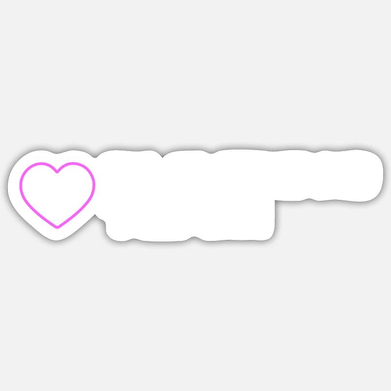 Climbing Team Heart - Sticker size S (10 x 10 cm) - white matte