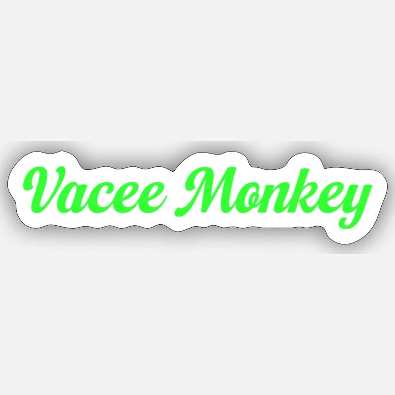 VaceeMonkey Sticker size S (10 x 10 cm)