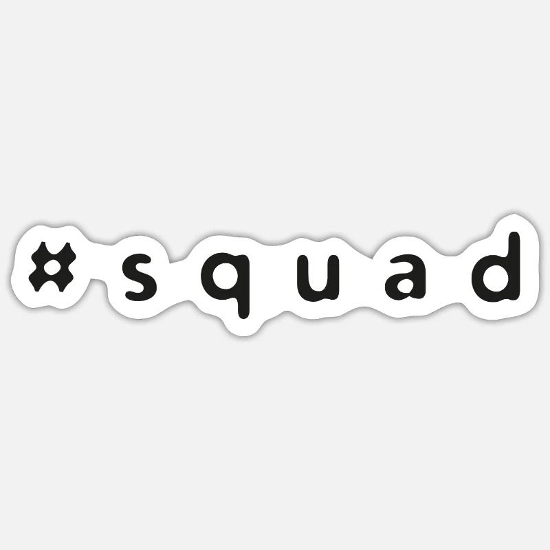 squad - Team Concept Sticker size S (10 x 10 cm)